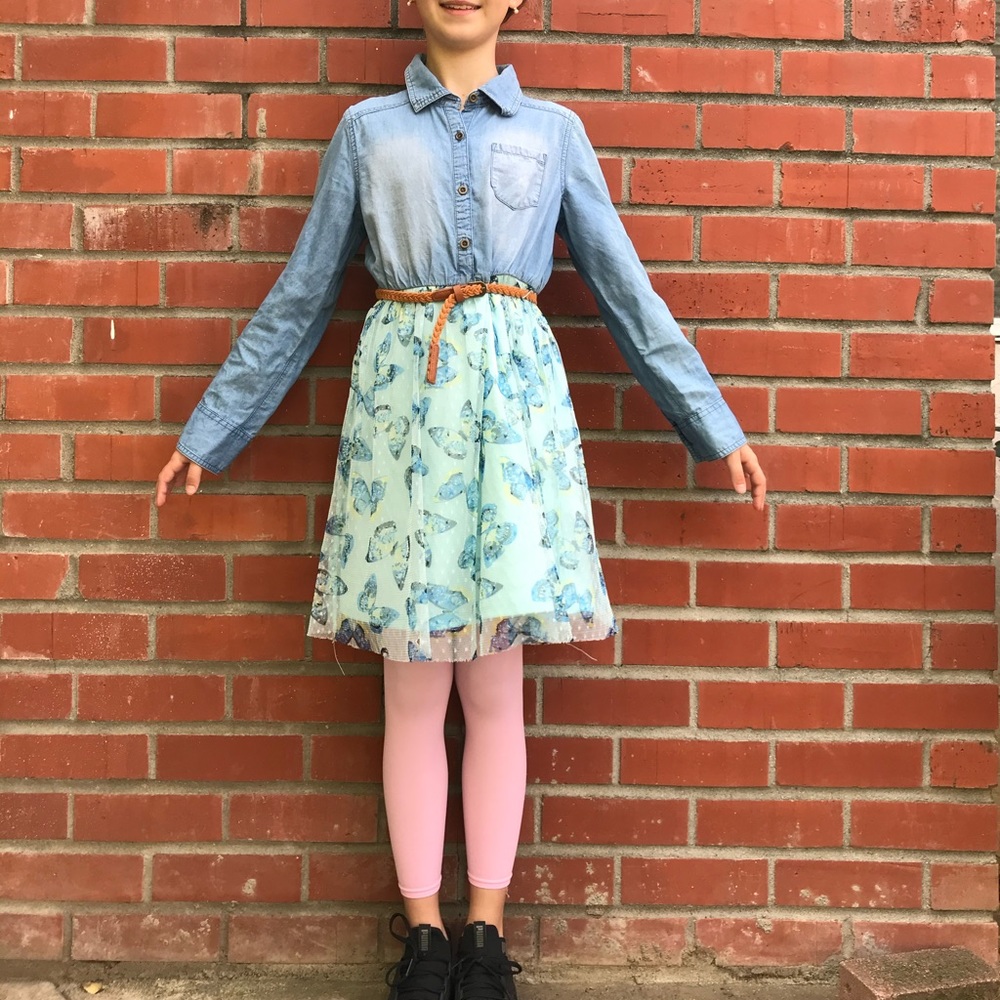Denim dress